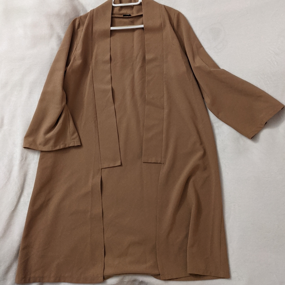 Cardigan blazer